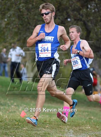 Thumbnail 2 in UHSAA 5A Cross Country Championships photogallery.