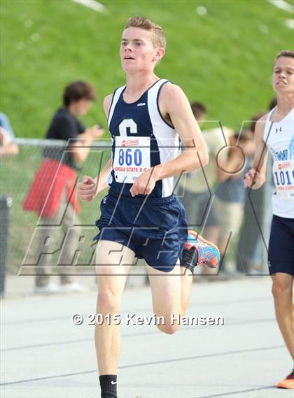 Thumbnail 1 in UHSAA 5A Cross Country Championships photogallery.