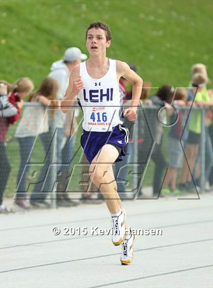 Thumbnail 2 in UHSAA 5A Cross Country Championships photogallery.