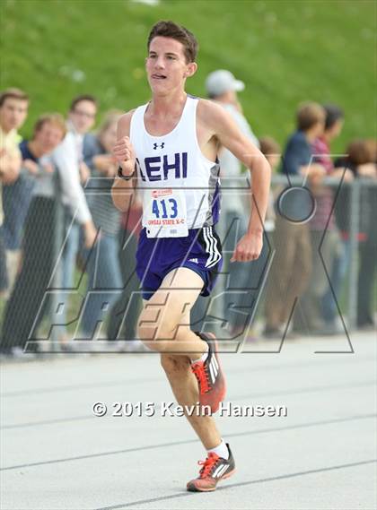 Thumbnail 2 in UHSAA 5A Cross Country Championships photogallery.