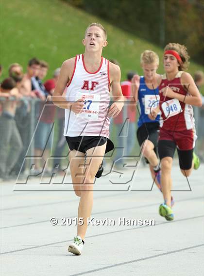 Thumbnail 3 in UHSAA 5A Cross Country Championships photogallery.
