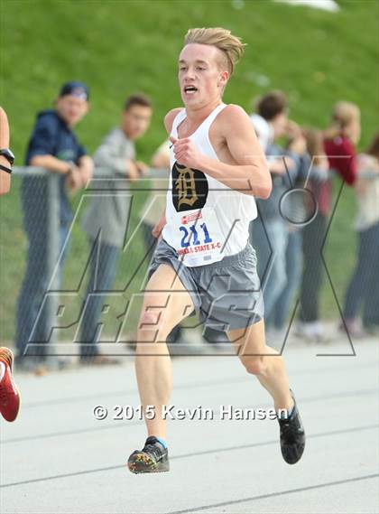 Thumbnail 1 in UHSAA 5A Cross Country Championships photogallery.