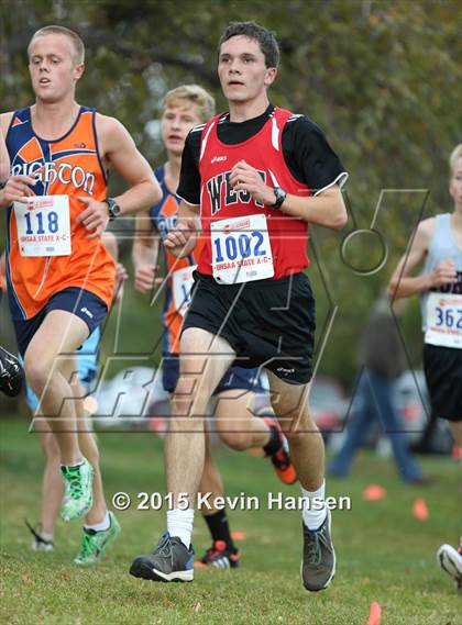 Thumbnail 3 in UHSAA 5A Cross Country Championships photogallery.