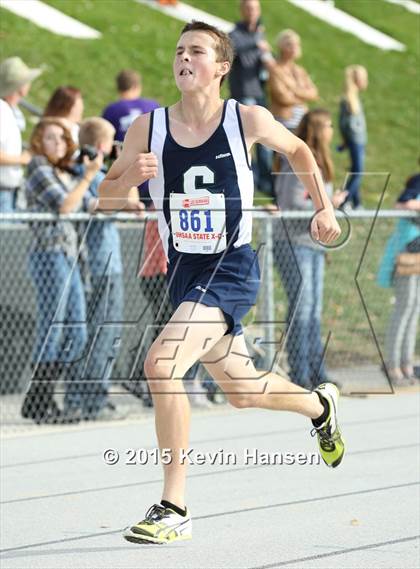 Thumbnail 3 in UHSAA 5A Cross Country Championships photogallery.