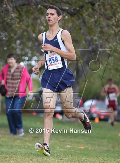 Thumbnail 2 in UHSAA 5A Cross Country Championships photogallery.