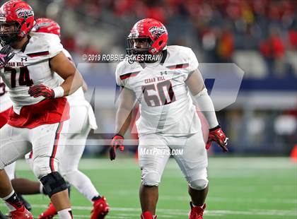 Thumbnail 1 in Cedar Hill vs. Guyer (UIL 6A Division 2 Region 1 Area Playoff) photogallery.