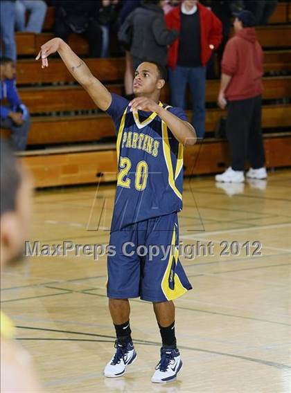 Thumbnail 2 in Oakland Tech vs. Pinole Valley (I Have A Dream Classic) photogallery.