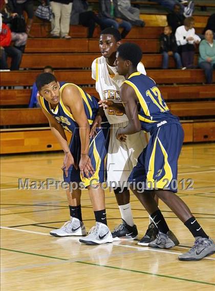 Thumbnail 2 in Oakland Tech vs. Pinole Valley (I Have A Dream Classic) photogallery.