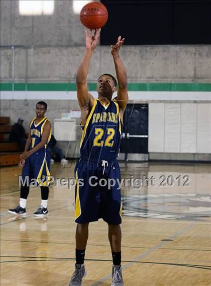 Thumbnail 2 in Oakland Tech vs. Pinole Valley (I Have A Dream Classic) photogallery.