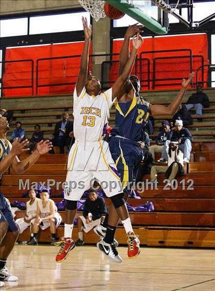 Thumbnail 2 in Oakland Tech vs. Pinole Valley (I Have A Dream Classic) photogallery.