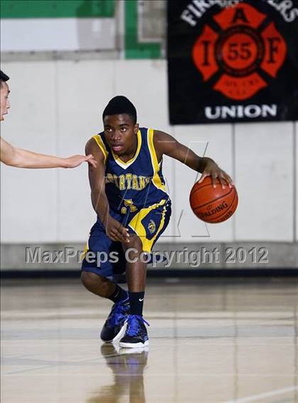 Thumbnail 3 in Oakland Tech vs. Pinole Valley (I Have A Dream Classic) photogallery.