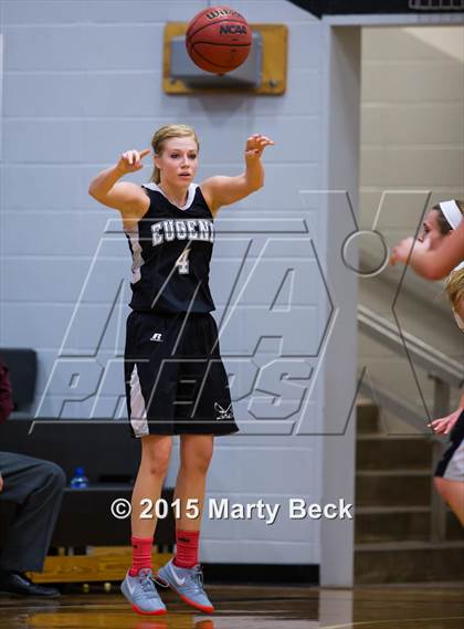 Thumbnail 3 in Blair Oaks vs Eugene (Eugene Tournament) photogallery.