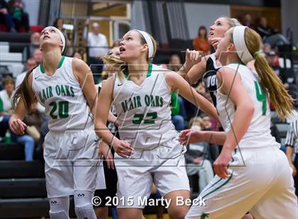 Thumbnail 1 in Blair Oaks vs Eugene (Eugene Tournament) photogallery.