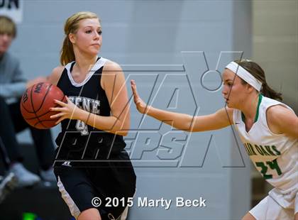Thumbnail 2 in Blair Oaks vs Eugene (Eugene Tournament) photogallery.