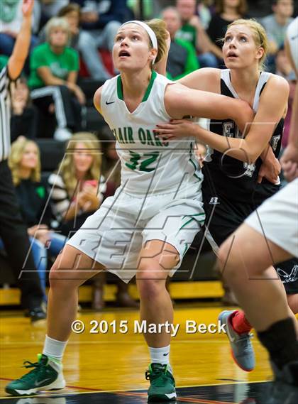 Thumbnail 2 in Blair Oaks vs Eugene (Eugene Tournament) photogallery.