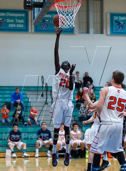 Thumbnail 2 in Murray vs. Jordan (Riverton Holiday Tournament) photogallery.