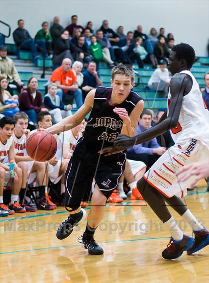 Thumbnail 1 in Murray vs. Jordan (Riverton Holiday Tournament) photogallery.