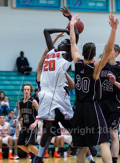 Thumbnail 1 in Murray vs. Jordan (Riverton Holiday Tournament) photogallery.