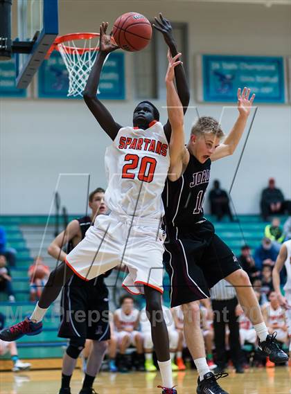 Thumbnail 2 in Murray vs. Jordan (Riverton Holiday Tournament) photogallery.