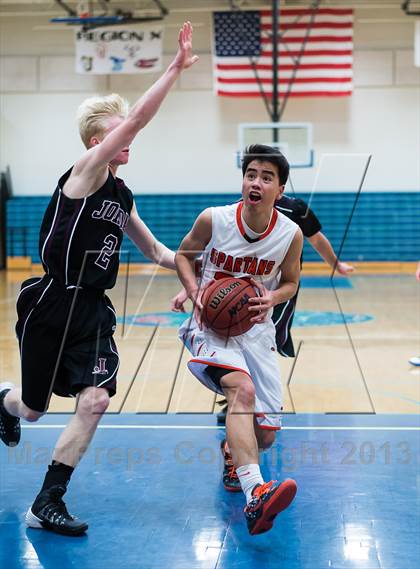Thumbnail 2 in Murray vs. Jordan (Riverton Holiday Tournament) photogallery.