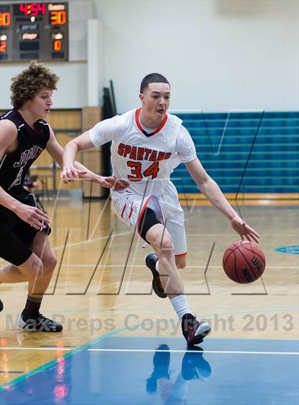 Thumbnail 3 in Murray vs. Jordan (Riverton Holiday Tournament) photogallery.