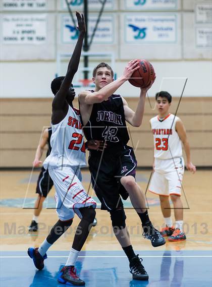 Thumbnail 3 in Murray vs. Jordan (Riverton Holiday Tournament) photogallery.