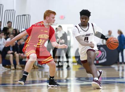 Thumbnail 3 in Calvert Hall vs St Benedict's Prep (Hearts 2 Hands Invitational) photogallery.