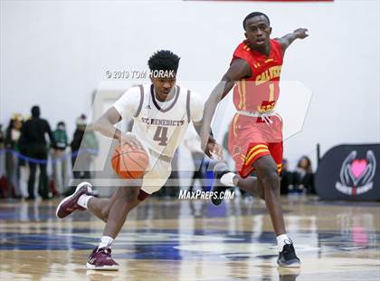 Thumbnail 2 in Calvert Hall vs St Benedict's Prep (Hearts 2 Hands Invitational) photogallery.