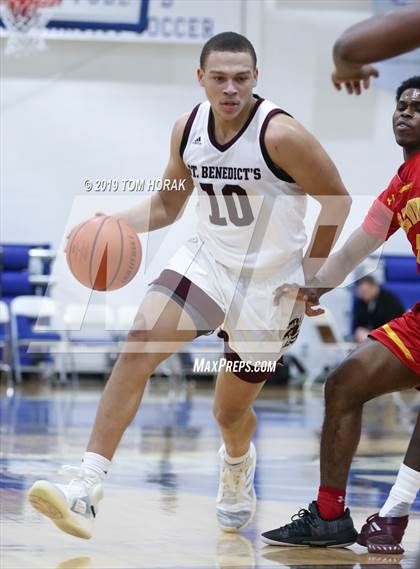Thumbnail 2 in Calvert Hall vs St Benedict's Prep (Hearts 2 Hands Invitational) photogallery.