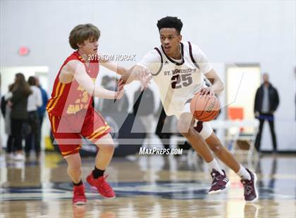 Thumbnail 2 in Calvert Hall vs St Benedict's Prep (Hearts 2 Hands Invitational) photogallery.