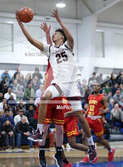 Thumbnail 1 in Calvert Hall vs St Benedict's Prep (Hearts 2 Hands Invitational) photogallery.