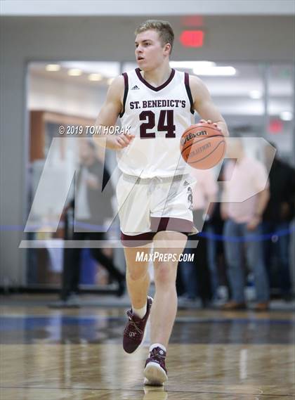 Thumbnail 3 in Calvert Hall vs St Benedict's Prep (Hearts 2 Hands Invitational) photogallery.