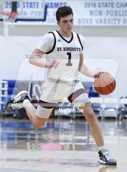 Thumbnail 3 in Calvert Hall vs St Benedict's Prep (Hearts 2 Hands Invitational) photogallery.