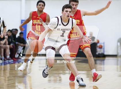 Thumbnail 1 in Calvert Hall vs St Benedict's Prep (Hearts 2 Hands Invitational) photogallery.