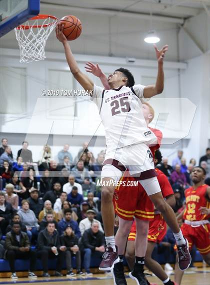 Thumbnail 2 in Calvert Hall vs St Benedict's Prep (Hearts 2 Hands Invitational) photogallery.