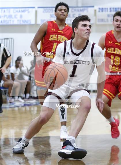 Thumbnail 3 in Calvert Hall vs St Benedict's Prep (Hearts 2 Hands Invitational) photogallery.