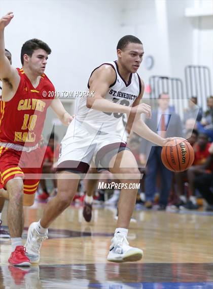 Thumbnail 1 in Calvert Hall vs St Benedict's Prep (Hearts 2 Hands Invitational) photogallery.
