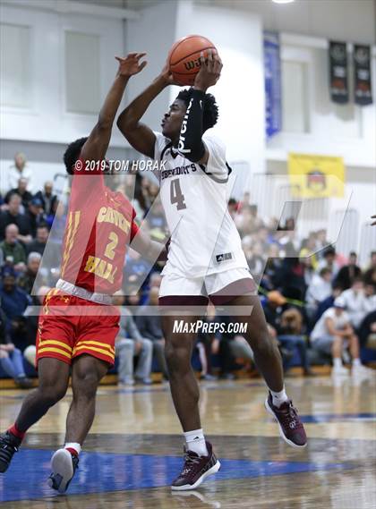 Thumbnail 1 in Calvert Hall vs St Benedict's Prep (Hearts 2 Hands Invitational) photogallery.