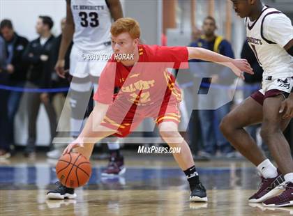 Thumbnail 3 in Calvert Hall vs St Benedict's Prep (Hearts 2 Hands Invitational) photogallery.