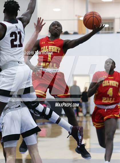 Thumbnail 1 in Calvert Hall vs St Benedict's Prep (Hearts 2 Hands Invitational) photogallery.