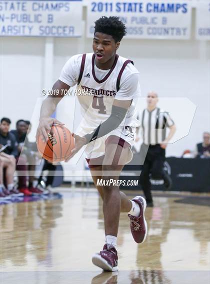 Thumbnail 1 in Calvert Hall vs St Benedict's Prep (Hearts 2 Hands Invitational) photogallery.