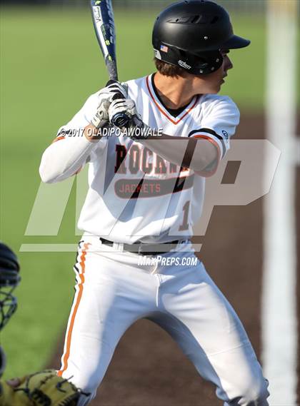 Thumbnail 3 in Guyer [John H.] vs Rockwall (Jesuit Tournament) photogallery.