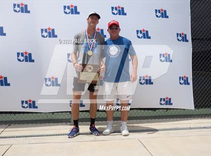 Thumbnail 2 in UIL 6A Tennis Boys and Mixed Doubles Finals (Medals) photogallery.