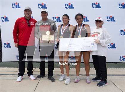 Thumbnail 2 in UIL 6A Tennis Boys and Mixed Doubles Finals (Medals) photogallery.