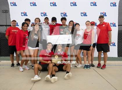 Thumbnail 2 in UIL 6A Tennis Boys and Mixed Doubles Finals (Medals) photogallery.