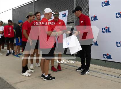 Thumbnail 3 in UIL 6A Tennis Boys and Mixed Doubles Finals (Medals) photogallery.