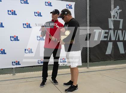 Thumbnail 3 in UIL 6A Tennis Boys and Mixed Doubles Finals (Medals) photogallery.