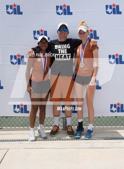 Thumbnail 1 in UIL 6A Tennis Boys and Mixed Doubles Finals (Medals) photogallery.