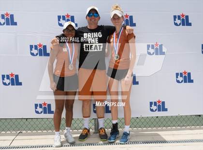 Thumbnail 3 in UIL 6A Tennis Boys and Mixed Doubles Finals (Medals) photogallery.