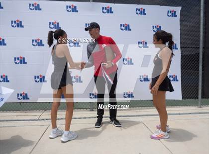 Thumbnail 3 in UIL 6A Tennis Boys and Mixed Doubles Finals (Medals) photogallery.